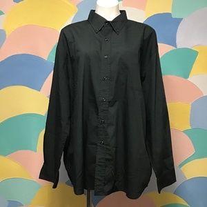 Basic editions long sleeve green man shirt size XL